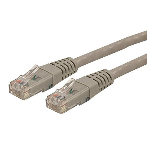 Cat6 Ethernet Cable - 5 ft - Gray - Patch Cable - Molded Cat6 Cable - Short Network Cable - Ethernet Cord - Cat 6 Cable - 5ft