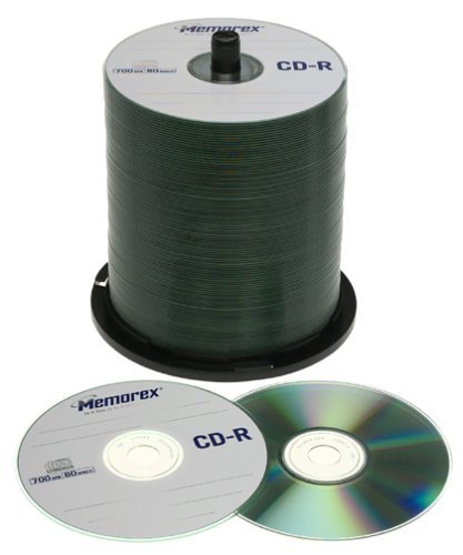 Memorex 700MB/80-Minute 52x CD-R MediaSpindle