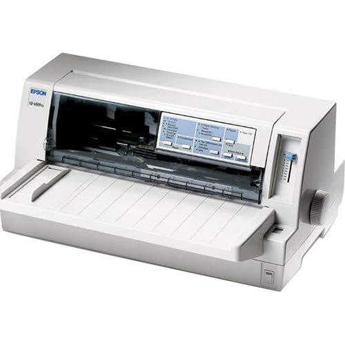 EPSON - LQ 680Pro Impact Printer - B/W - Dot-Matrix - 360 dpi - 24 pin - 413 CPS - Paral