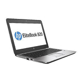 HP 1FX42UT#ABA Elitebook 820 G4 12.5" Notebook, Windows, Intel Core I7 2.8 Ghz, 8 GB Ram, 256 GB SSD, Silver