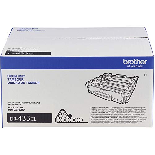 Brother DR433CL Imaging Drum - 50000 Pages