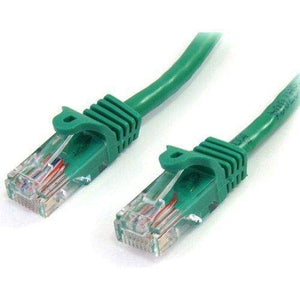 6 FT GREEN CAT5E SNAGLESS PATCH CABLE