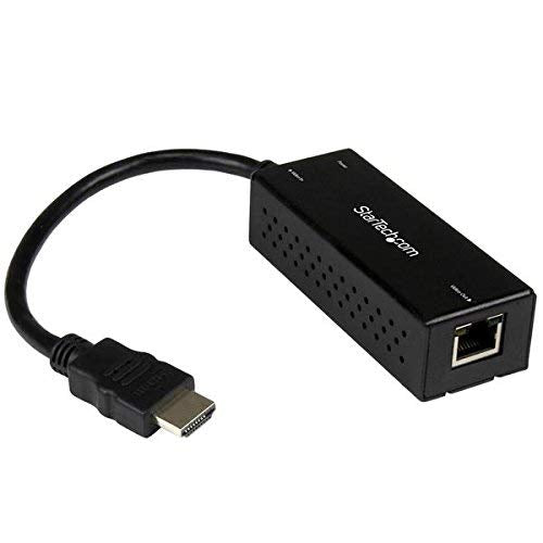 StarTech.com Compact HDBaseT Transmitter - HDMI Over CAT5 - HDMI to HDBaseT Converter - USB Powered - Up to 4K (ST121HDBTD)