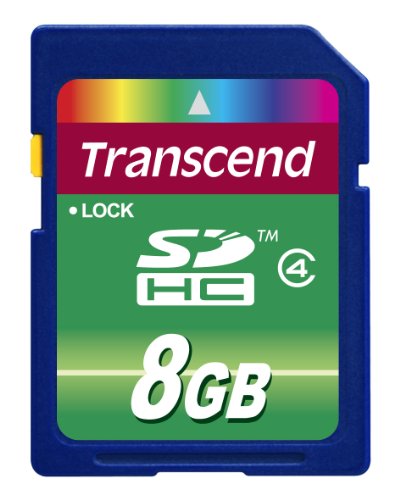Transcend 8GB SDHC (Class 4) (TS8GSDHC4)