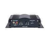 C2G 40533 45 Watt Stereo Audio Amplifier, Plenum Rated, TAA Compliant, Black (Made in The USA)