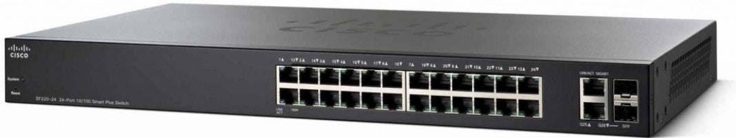 CISCO SYSTEMS 24-Port 10/100 Smart Plus Switch (SF22024K9NA)