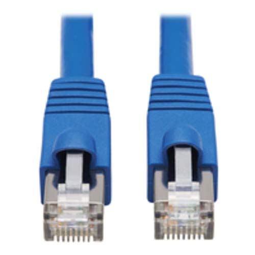 Tripp Lite 3FT CAT6A Blue Patch Cable FUTP SNAGLESS W/POE 10G CMR-LP M/M