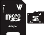 V7 MicroSDHC Flash Memory Card with SD Adapter