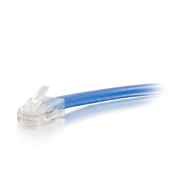 C2G 04085 Cat6 Cable - Non-Booted Unshielded Ethernet Network Patch Cable, Blue (1 Foot, 0.30 Meters)