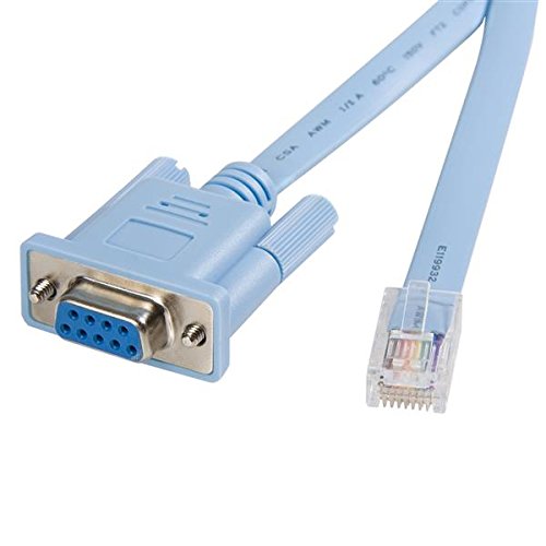 2V10744 - StarTech.com Cisco Console Router Cable - RJ45 (m) - DB9 (f) - 6 ft
