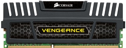 Corsair Vengeance 8 GB (2x4 GB) DDR3 1600 MHz (PC3 12800) 240-Pin DDR3 Memory Kit for Core i3, i5, i7 and Platforms SDRAM CMZ8GX3M2A1600C9