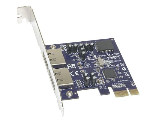 Tempo Sata II X1 Pcie Card (2 External Port Multiplier Ports)