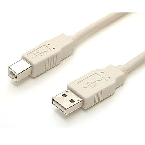 StarTech.com 3 ft Beige A to B USB 2.0 Cable - M/M - USB Cable - USB (M) to USB Type B (M) - 3 ft - Molded - USBFAB_3