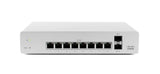 Cisco Meraki Cloud Managed Switching MS220-8P - 8 port gigabit Ethernet, 1G Uplink, POE, Requires Cloud Licensing