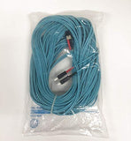 30m Duplex Fiber Lc/Sc Mmf M/M 50/125 Aqua Patch Cable