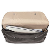 Solo Premium Leather 16" Laptop Briefcase, Espresso, D535-3