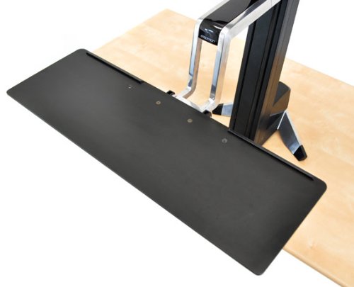 Workfit-S Sit-Stand Workstation for Mid-Size Monitor, Hd, With Worksurface and L