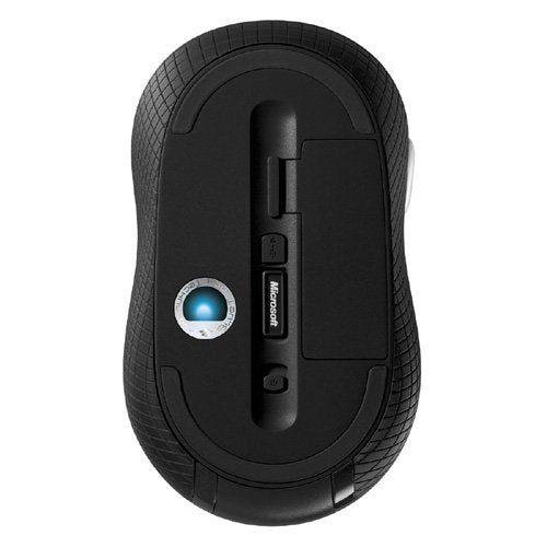Used Microsoft Wireless Mobile Mouse 4000 for Mac/Win USB BlueTrack EF EN/XC/FR/EL/IW/IT/PT/ES - Graphite (D5D-00003)