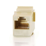 C2G 03674 RJ45 (8P8C) Coupler Keystone Insert Module, Ivory