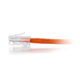 C2G 04191 Cat6 Cable - Non-Booted Unshielded Ethernet Network Patch Cable, Orange (2 Feet, 0.60 Meters)