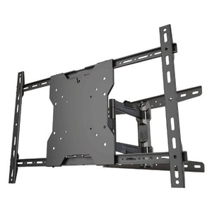 Crimson AV AU65 World's Thinnest Articulating Mount Solution for 13" to 65" Screens, Black, 1.09" (27.8mm) Depth from wall, 20" (508mm) Max Extension, 180° Pivot, 3° Roll (Side to Side), 80Lb (36Kg) Weight Capacity