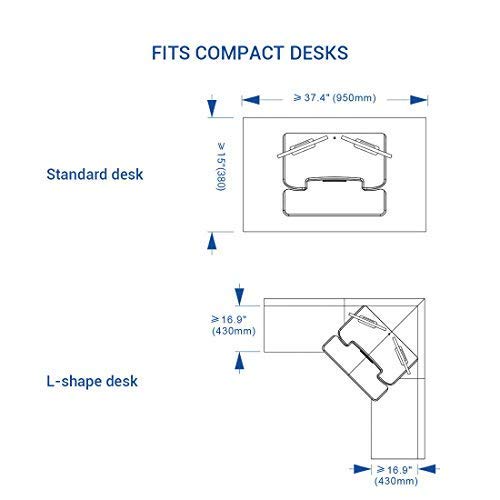 FlexiSpot Motorized Standing Desk - 36" Wide Electric Stand up Desk Computer Riser with Quick Release Keyboard Tray EM7