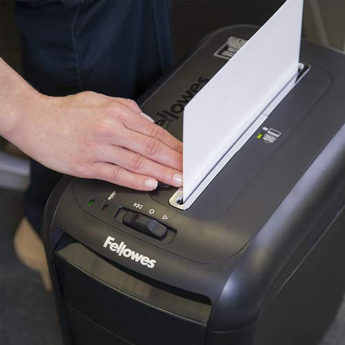 Fellowes Powershred 4606004 60Cs Cross-Cut Shredder, Black