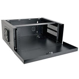 Tripp Lite 5U Security DVR Lockbox Rack Enclosure 60lb Capacity, Black