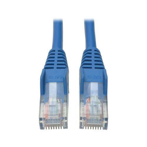 Tripp Lite N001-020-BL Cat5e 350MHz Snagless Molded Patch Cable (RJ45 M/M) - Blue, 20-ft.(N001-020-BL)