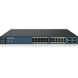 EnGenius Neutron EWS2910P 8 Port Managed Gigabit Poe Switch, 61.6W