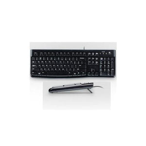 K120 Ergonomic Desktop Keyboard, USB, Black