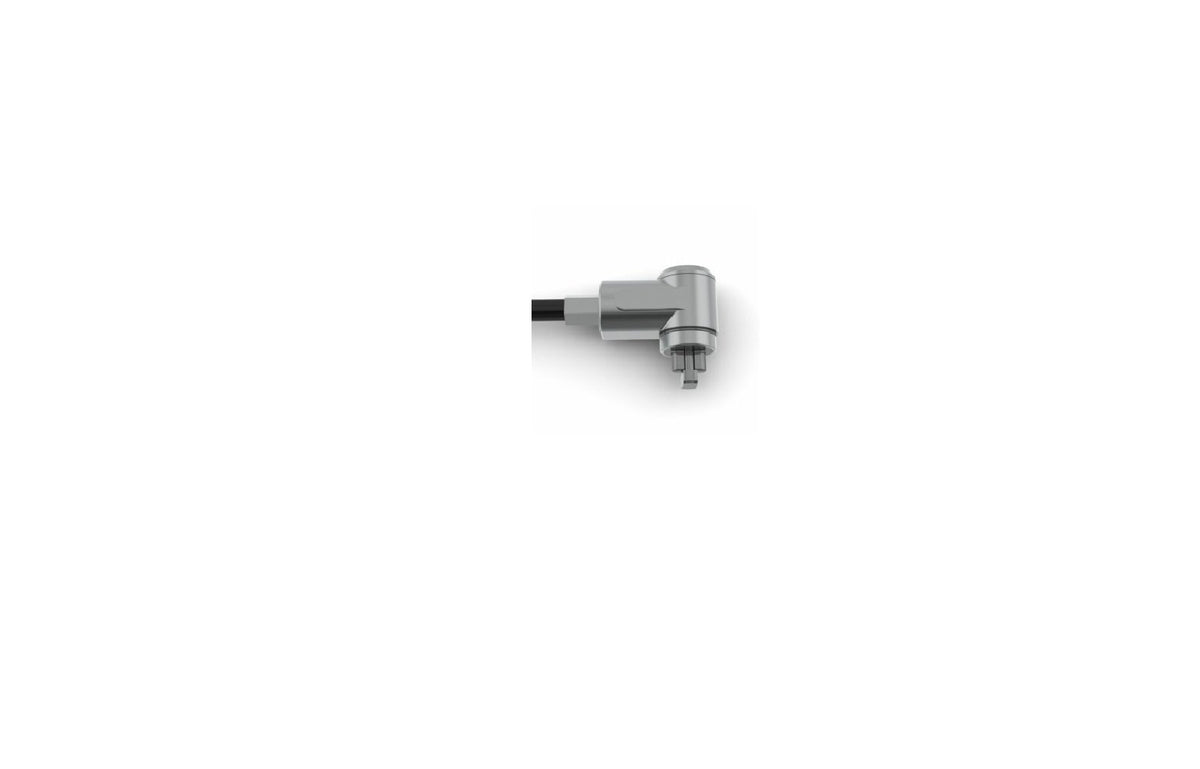 Maclocks Laptop Lock with 4-Foot Coiled Cable, White (CL15C)