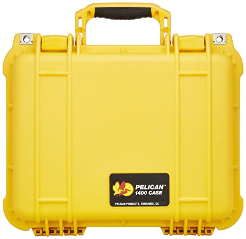 Pelican 1400 Case with Foam (Yellow)