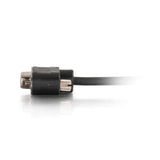 25ft Cmg-Rated Db9 Low Profile Null Modem F-F