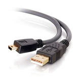 USB Cable - 4 Pin USB Type a - Male - 4 Pin Mini-USB Type B - Male - 3 M - Charc (29652)