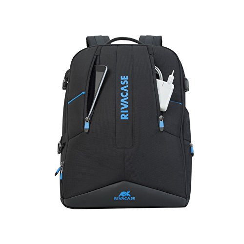 RivaCase 17.3in Laptop Gaming Backpack Borneo 7860 Black