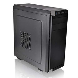 Thermaltake V100 ATX Mid-Tower PC Case, Black (Mpn: CA-1K7-00M1NN-01) W/O PSU