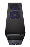 APEVIA X-DMR4-NW-BK X-Dreamer 4 ATX Mid Tower Case Solid Side Panel(no Window), LCD Temperature Display, USB2.0/USB3.0/HD Audio Ports, Hard Disk Hot Swap Bay for 3.5"/2.5" Drive, 1 x 120mm Rear Fan Included, up to 6 x Cooling Fan Space - Black
