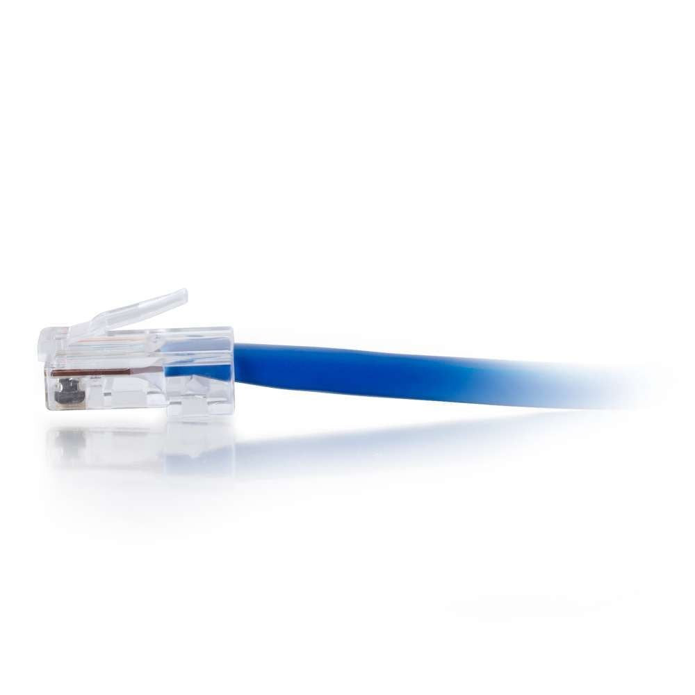 C2G 04086 Cat6 Cable - Non-Booted Unshielded Ethernet Network Patch Cable, Blue (2 Feet, 0.60 Meters)