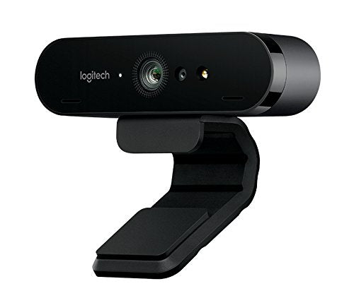 Logitech Brio Webcam - 90 Fps - Usb 3.0 - 4096 X 2160 Video - Auto-focus - 5x Digital Zoom - Microp