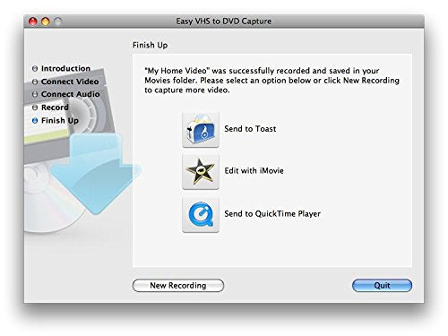 Roxio Easy VHS To DVD For Mac