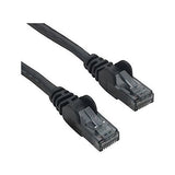 Cat6 Snagless Patch Cable Rj45m/Rj45m; 6 Black