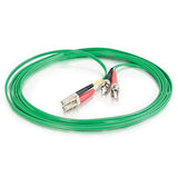 3m Lc/St Duplex 62.5/125 Multimode Fiber Patch Cable - Lc-Multimode - Male - St-