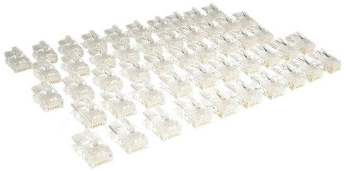 Tripp Lite N031-050 Cat5e RJ45 Modular Connector, Stranded, 50 Pack