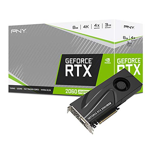 PNY GeForce® RTX 2060 SuperTM 8GB Blower Graphics Card