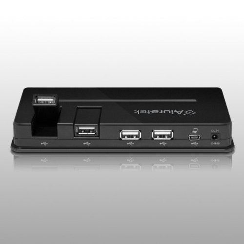 Aluratek AUH1210F 10-Port USB 2.0 Hub with AC Power Adapter