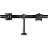 StarTech.com Deskmount Dual-Monitor Arm - for up to 27" Monitors - Low-Profile Design - Desk-Clamp or Grommet-Hole Monitor Mount (ARMBARDUOG)