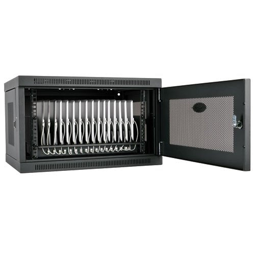 Tripp Lite Charging Sync Station Wall Mount 16-Port USB Tablet IPad Android (CS16USB) Black