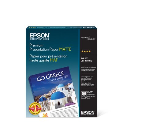50sht 8x10 Matte Paper Heavyweight Borderless
