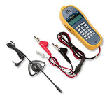 Fluke Networks 25501109 TS25D Telephone Test Set with Angled Bed-of-Nails Clips, Earpiece, 6-Wire In-line Modular Adapter, and Pouch